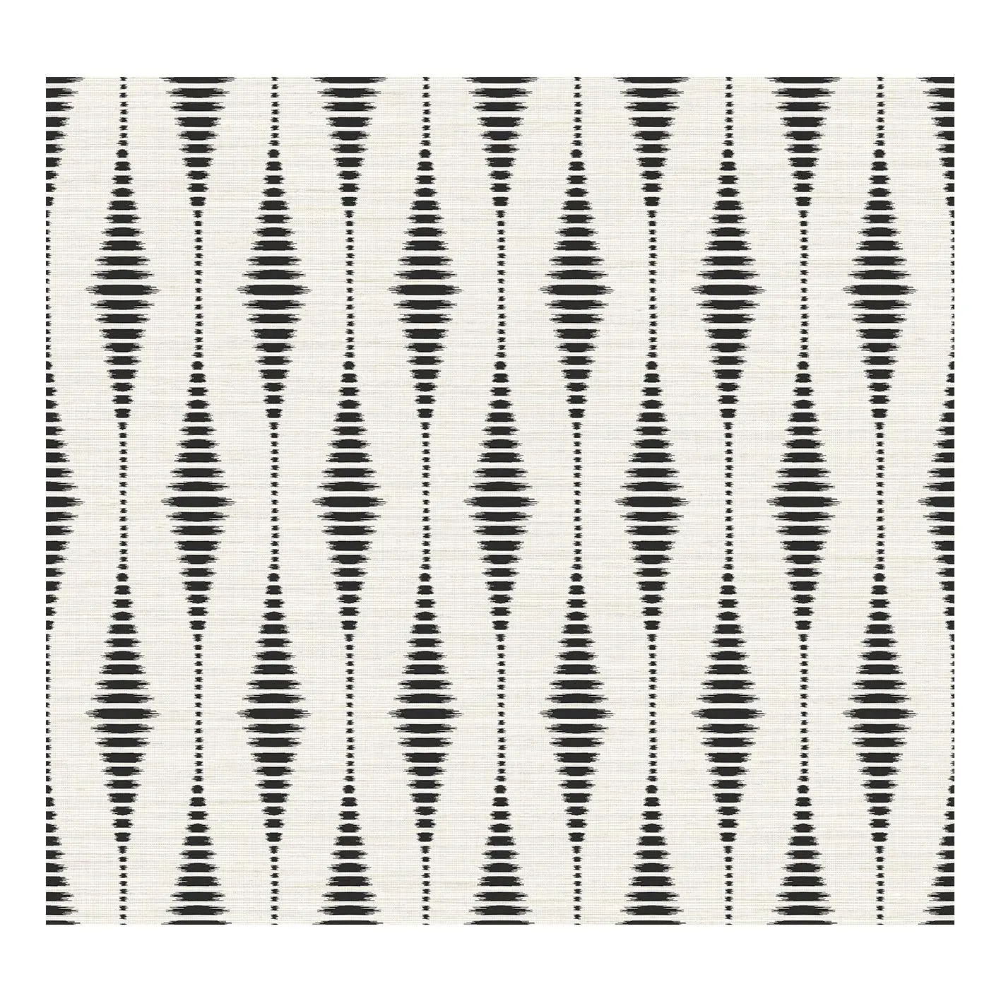 NextWall Striped Ikat Peel-and-Stick Wallpaper NextWall Striped Ikat Peel-and-Stick Wallpaper