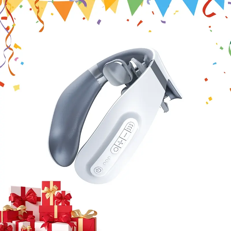 New multifunctional USB powered shock wave device for cervical massage, suitable for neck applications and holiday gift giving, Usb Rechargeable Massagers