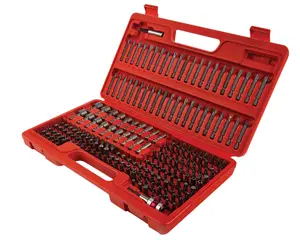 Sunex Tools SU9729 Master Bit Set, 208 Piece, Portable, Socket Wrench Set, Repair, Socket Combination Tool, Tool Storage Kit