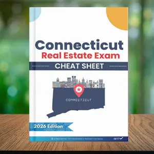Connecticut Real Estate Exam Cheat Sheet 2026 Edition State-Specific Guide for Quick Memorization & Last-Minute Review