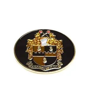Alpha Phi Alpha Round Car Badge