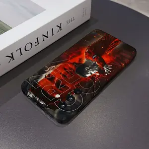 Dark Black CR7 Mobile Phone Case for Samsung for galaxy A36 A26 A55 A35 A06 A05 A14 A24 A34 A54 A15 A05S A25 A23 A33 A53 A73 A13 A04E A04 4G 5G Lens Protection Shockproof Hard PC Back Cover