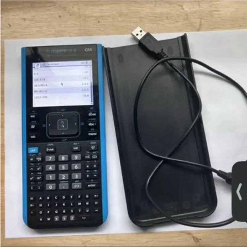 Texas Instruments TI nspire CX || CAS Graphing Calculator wit charger USB cable