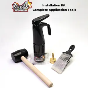 Magic Crack Filler Installation Kit - Complete Application Tools for Effective Filler Installation - Get the Best Results!