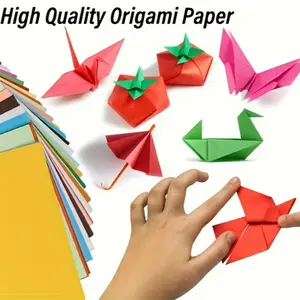 200 Sheets A4 Construction Paper Set - Multipurpose Colored Paper, Craft Supplies, Suitable for Origami and Art Crafts - 10 Vibrant Colors - Ideal Choice for School Projects and Home Crafts