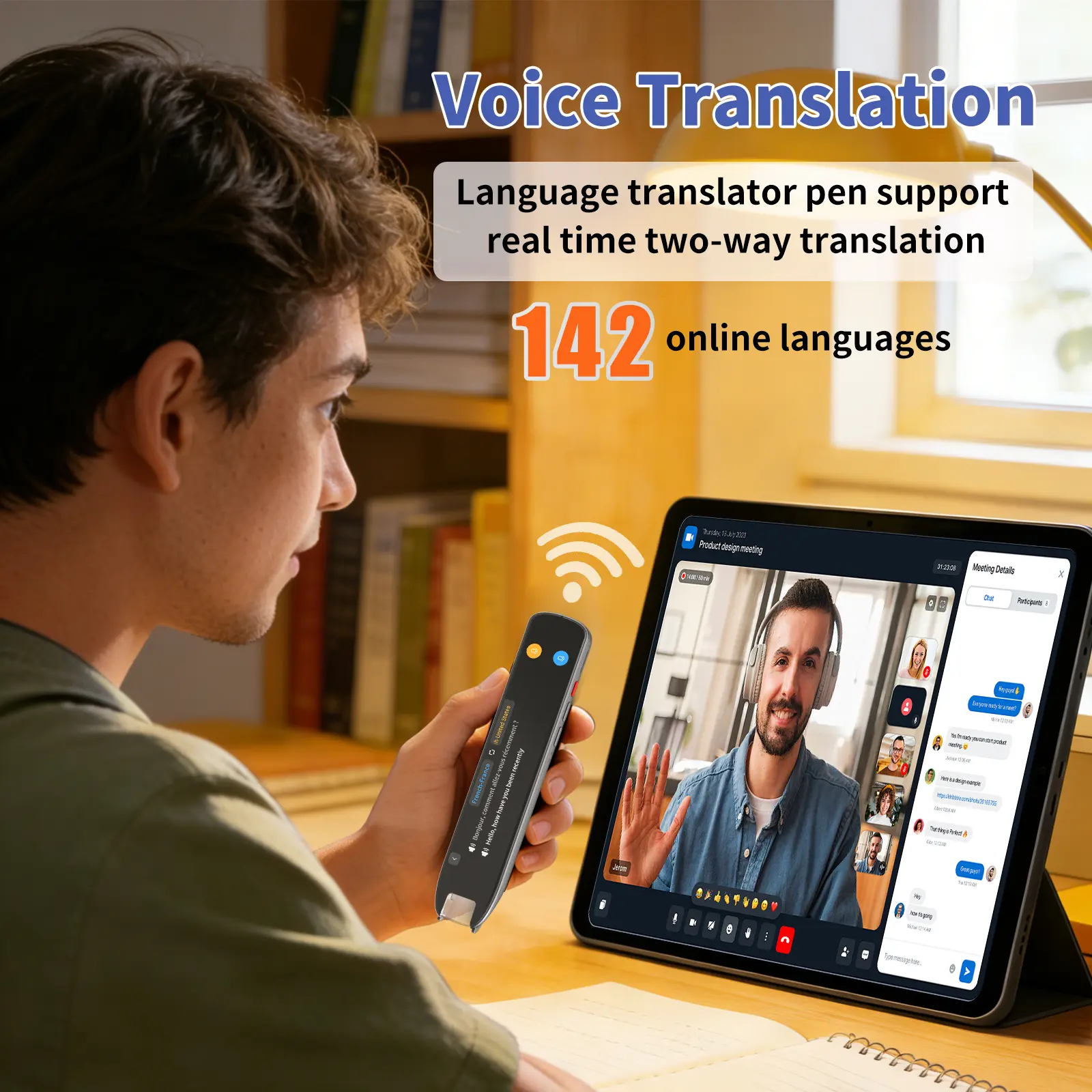 Multifunctional Offline Scan Reading Pen 142 Language Text Translator Aid for Dyslexia Kids & Adults Ideal Holiday Present