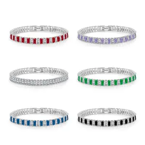 AELNEN Women's Tennis Bracelet, festive gift, fashionable accessory, suitable for daily wear and holiday gifting.