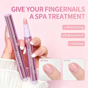 3-in-1 Flawless Nail Care Pen - Cuticle Exfoliator & Hydrating Nail Strengthener