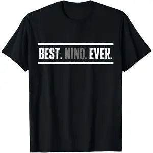 [100% Cotton] Cotton Short Sleeves Nino Spanish Mexican Godfather Father'S Day T-Shirt Golf Gift T-Shirt For Men And Women