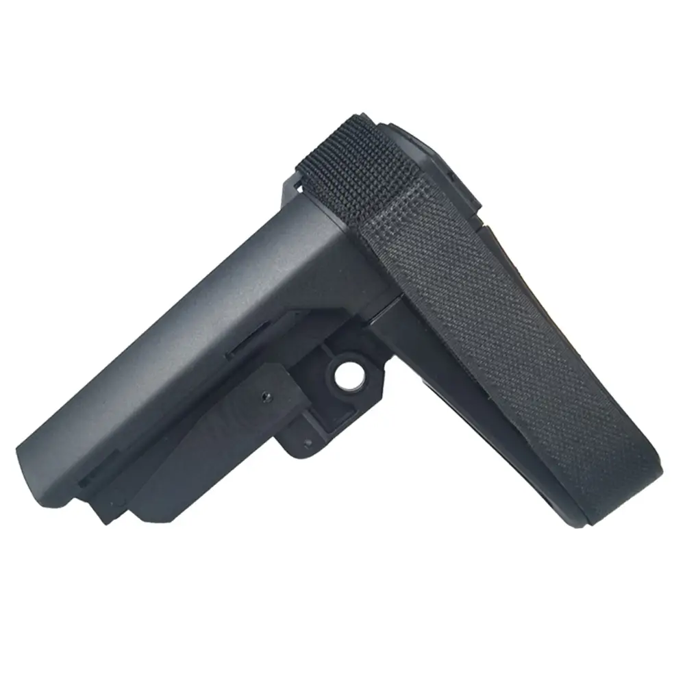 HUAPUDA Nylon Rubber Strap Hand Rest SBA3 Brace Nylon Backrest Model Toy, SBA3 Stock Toy Tactical Tool