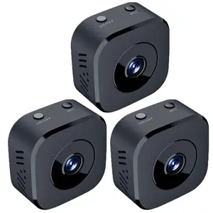 Security Camera 4K Mini Full Color Night Vision High Definition WiFi Monitor Waterproof Motion Detect Surveillance Smart Home