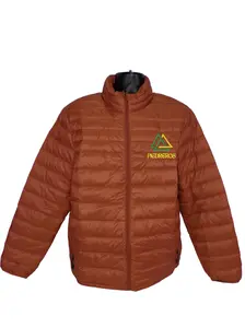 Mens Puffer Logo Jacket