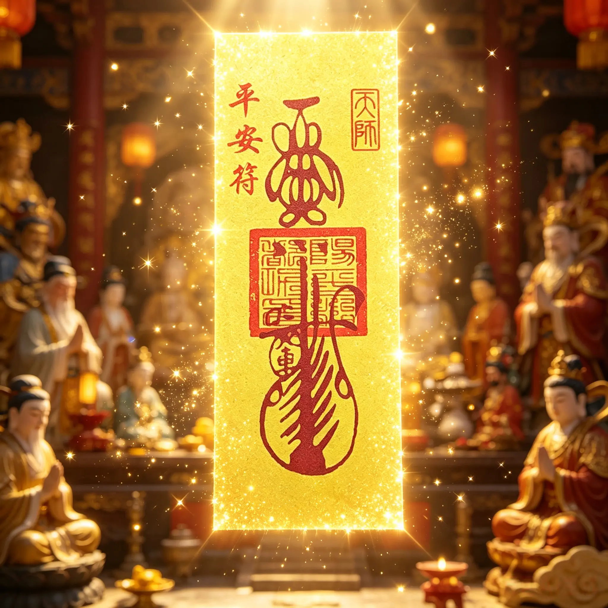 Traditional Oriental Paper Display Art Card