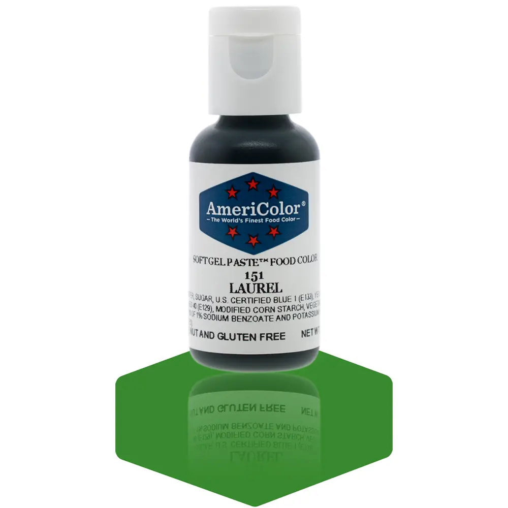 AmeriColor, Laurel, .75 Ounce, Soft Gel Paste Food Color