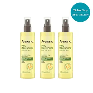 Aveeno Daily Moisturizing Body Oil Mist - 3 Pack