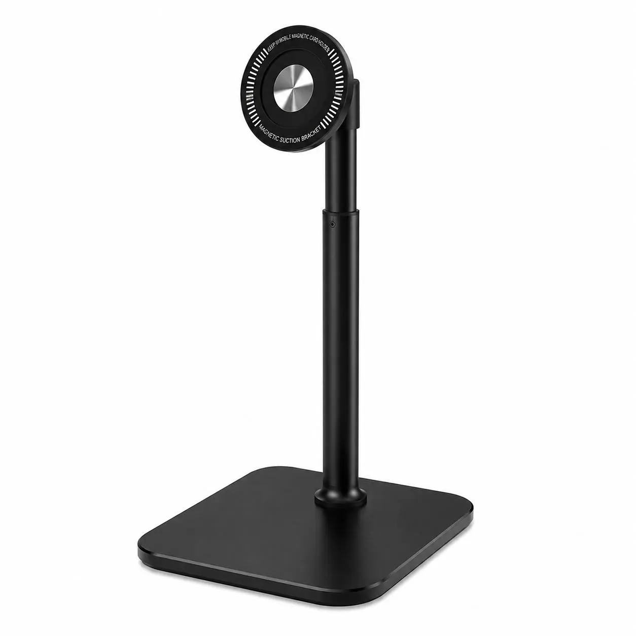 Magnetic Desk Phone Stand for MagSafe, Height & Angle Adjustable Phone Holder, Ultra-Stable Aluminum Hands-Free Stand Compatible with iPhone 17/16/15/14/13/12 Series