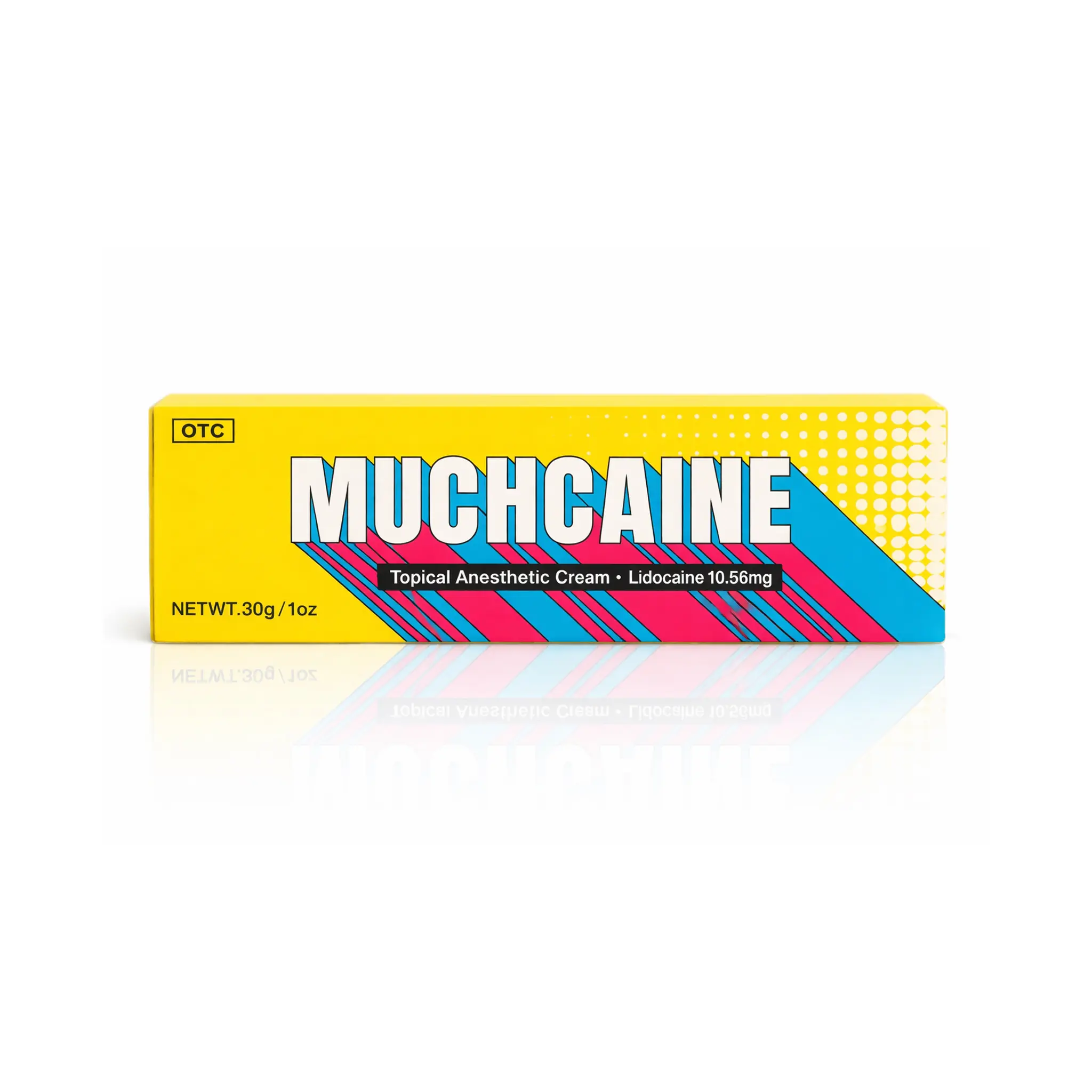 Muchcaine Numbing Cream 10.56% Healthcare Treatment Topical Anesthetic for Professional Use Lidocaine 10.56mg