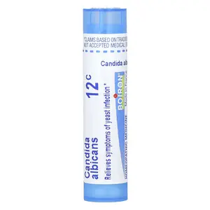 Boiron Candida Albicans, 12C, Yeast Infection Relief, Approx. 80 Pellets