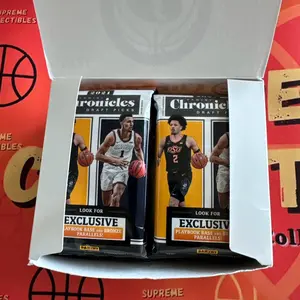 12 - 2021 PANINI CHRONICLES Draft Picks BASKETBALL Factory Sealed Value Packs