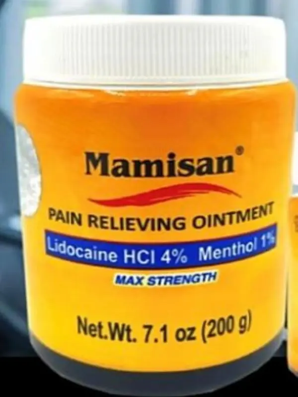 Mamisan Lidocaina OTC 200g(7.1 oz) Max Strength Pain Relieving Ointment