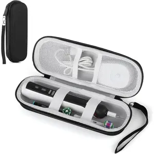 Toothbrush Travel Case for Oral-B/Oral-B Pro 1000 1500 5000 7000 7500 6000 9600/ Phlips Sonicare 4100 5100 1100 6100 5300 Electric Toothbrush, Portable Hard Protective Storage Bag(Only Box)