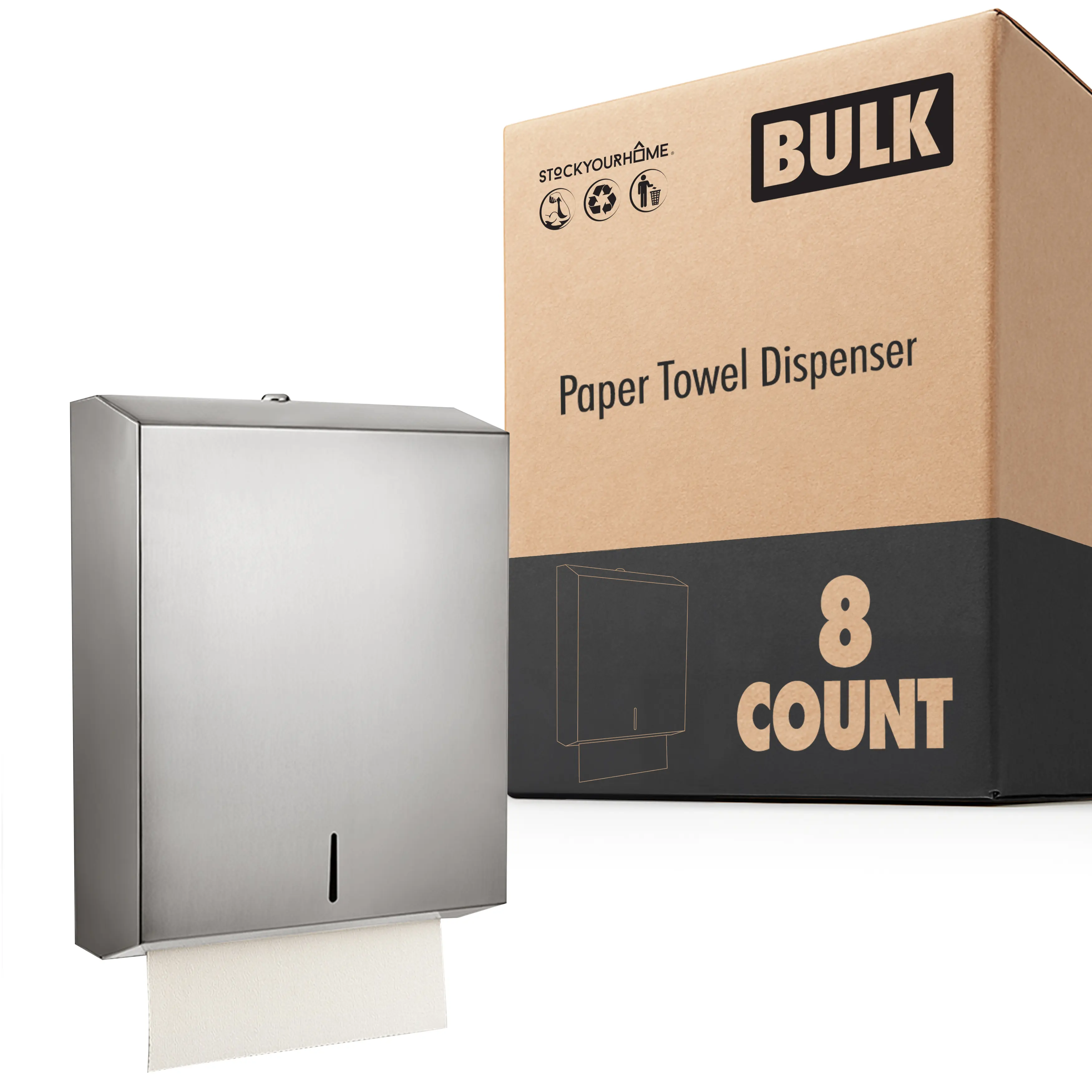 Paper Towel Dispenser 8 Pack