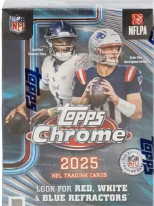 2025 TOPPS CHROME NFL VALUE BOX