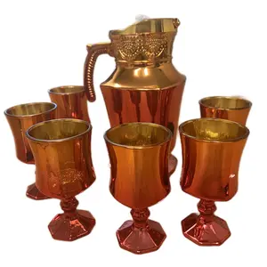 Complete Drinkware Set with Jug and Glasses