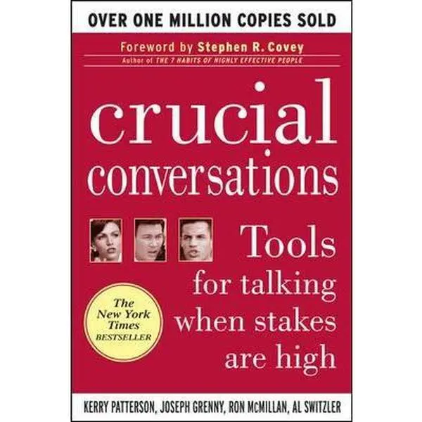 USED Book - Crucial Conversations: Tools for Talking When Stakes are High by Kerry Patterson (Paperback) - english