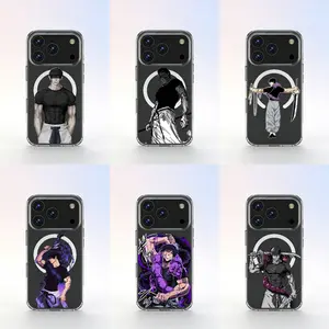Magnetic phone case featuring the anime "Jujutsu Kaisen" for iPhone 17, 16, 15, 14, 13, 12, and 11 - Stylish design, the perfect holiday gift for fans!