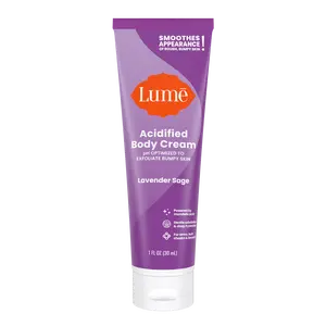 Mini Lume Acidified Body Cream 1 fl oz Travel Size - OB/GYN Created