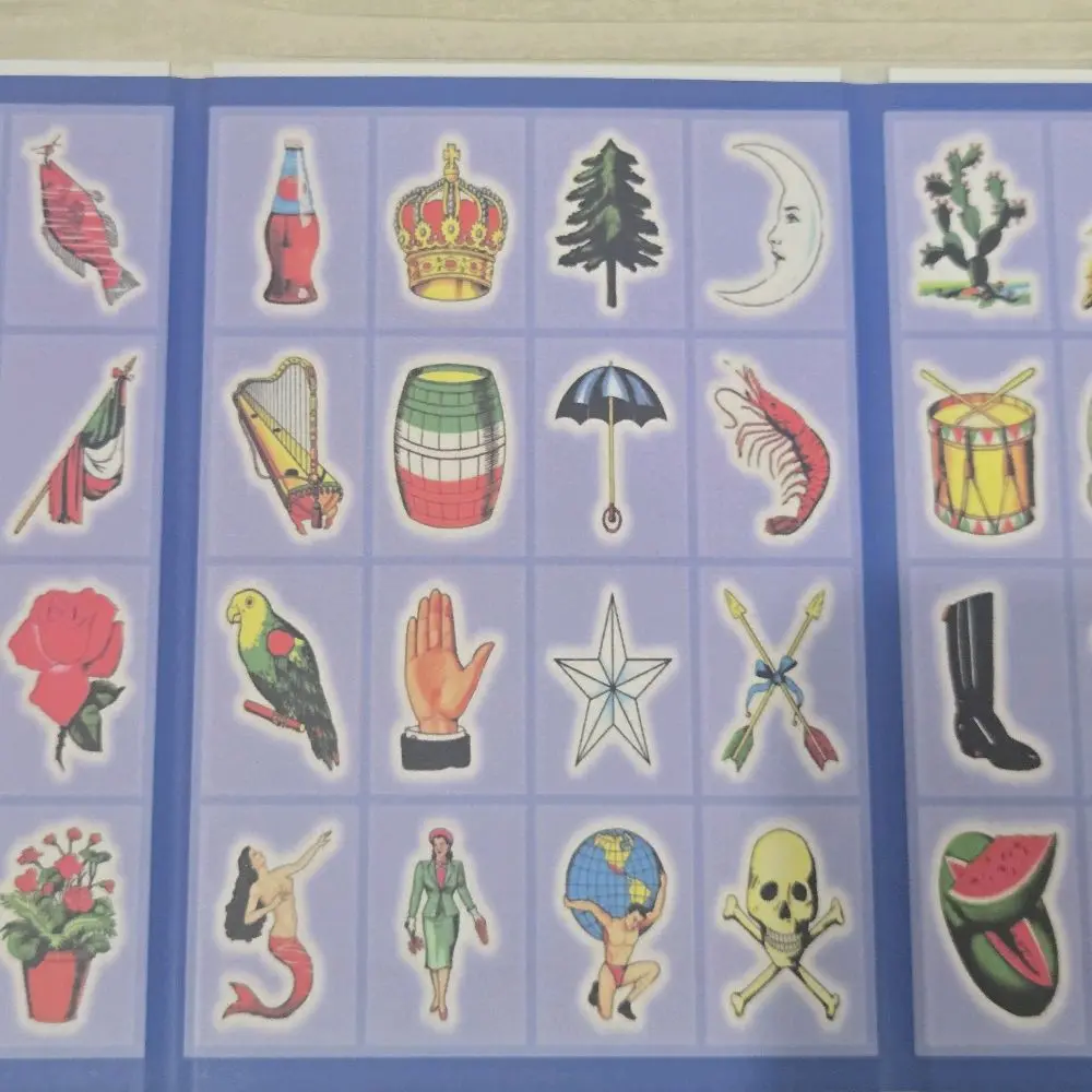 Loteria Color Splash Cards - Modern Loteria Color Set Loteria Color Splash Cards - Modern Loteria Color Set