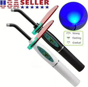 Dental Wireless Cordless LED Cure Curing Light Lamp -Black & White