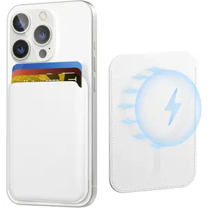 Magnetic Phone Cases for iPhone 17 Pro Max 16 15 14 13 12 11 Pro Max plus Series Leather Mag RFID 3 Card Holder with Durability & Covers for Cellphone & Smartphone case for iphone 17 Pro Max