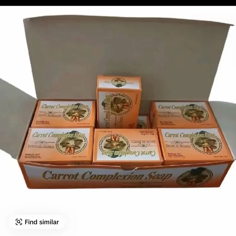Pack 12 Carrot Soap, Beauty Bar, Bath Soap, Skin Care, Facial Soap, Body Soap, Moisturizing Soap, Daily Cleanser, Carrot Complexion Soap, Beauty Produc