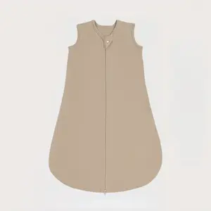 DownyNest 100% Cotton Sleep Sack - 0.5 TOG  Wearable Sleeping Bag | 2-Way Zipper | Baby & Toddler Sleepwear Outdoorfun ThanksgivingGift Soft Bedding Swaddle