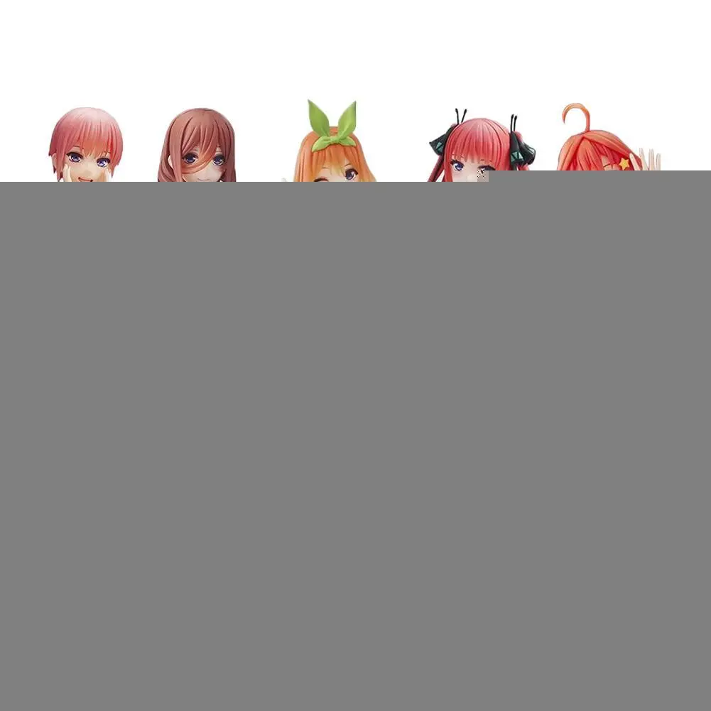Anime Figure Nakano Nin Nakano Ichika Itsuki action figure JK School Uniform Girl nakano miku figurine Collection Anime gift