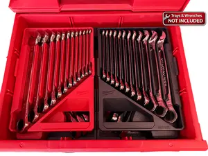 Milwaukee Packout Wrench Insert Drawer Adapter Plates | Set of 2 – SAE & Metric