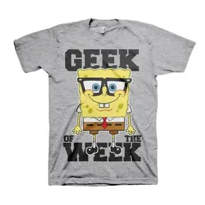 SpongeBob Geek of The Week T-Shirt, Retro Cartoon Graphic Tee, Funny SpongeBob Shirt, Streetwear Top for Men Women Gift Sweatshirt, Hoodie, Comfort Colors