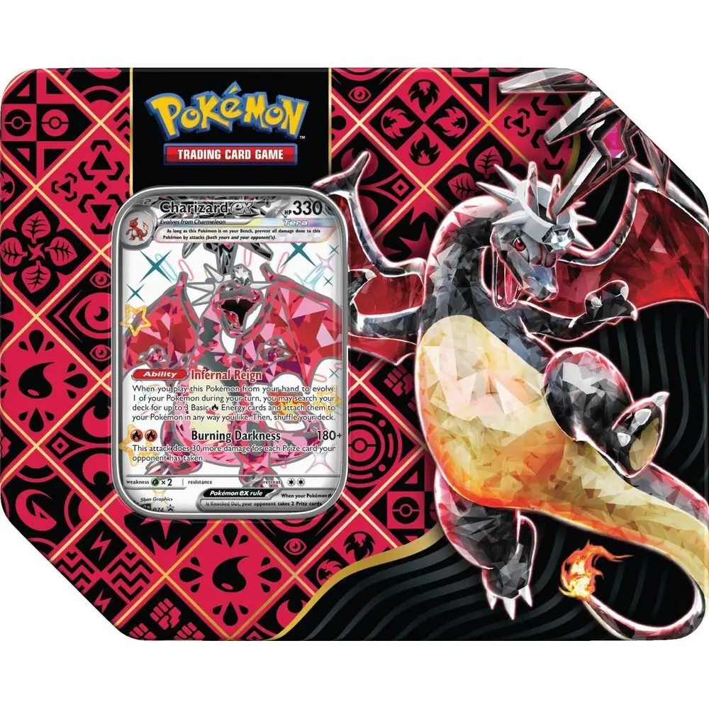 Paldean Fates Tin [Charizard ex]