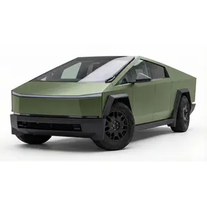 Trueline Automotive 3M 2080 Satin Komodo Green (S56) Vinyl Wrap Film - Multiple Sizes (1ft x 1ft to 5ft x 30ft) - Dual Cast Bubble-Free Air Release, Professional Grade Automotive Vinyl