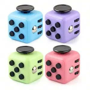 Fidget Cube Handheld Toy | 6-Side Stress Relief & Focus Tool for Adults & Kids, Portable On-the-Go