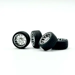 BUNDLE - 15mm Chrome FUEL off-road Twitch Specialty 3D Wheels for Off-road Vehicles includes LIFT KITS