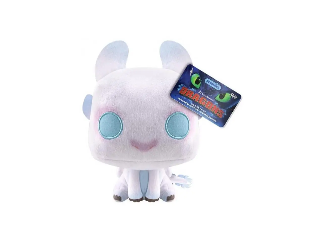 Funko 7 Inch Plush How to Train Your Dragon Light Fury Collectible Stuffed Plush Toy