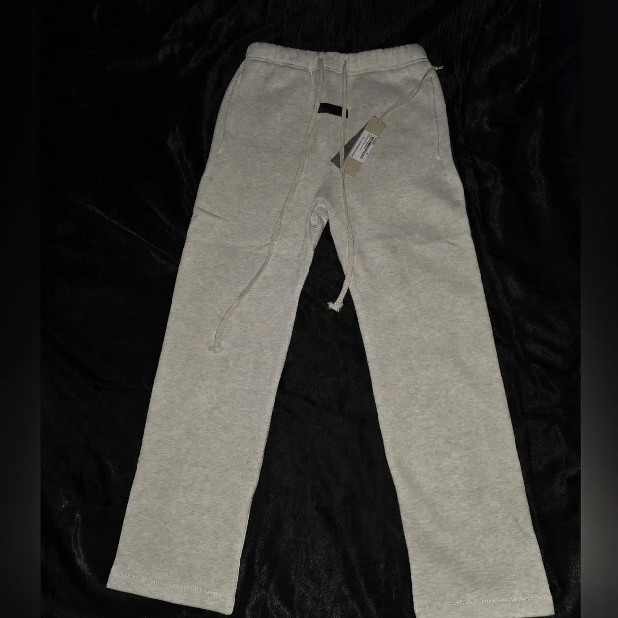 LIGHT OATMEAL relaxed(uncuffed)SWEATS 275 TRUE TO SIZE Streetwear