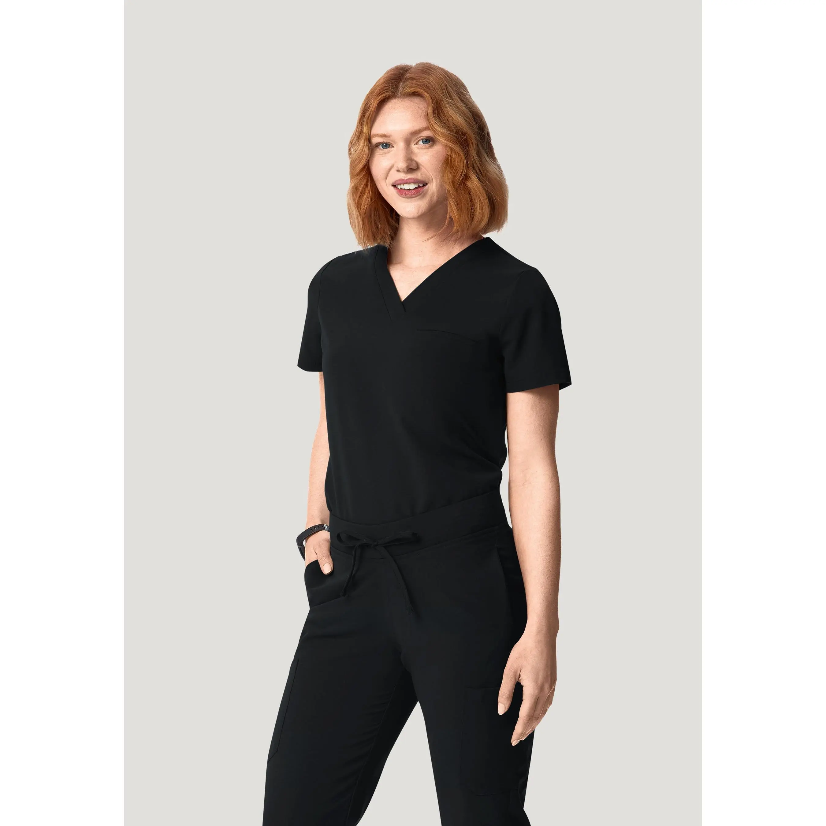 One Pocket Top Black
