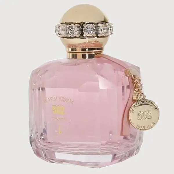 J DOT FRAGRANCES Wasim Akram 502 Eau de Parfum for Women, 100ml Floral & Fruity EDP Spray with Rose,Jasmine Notes