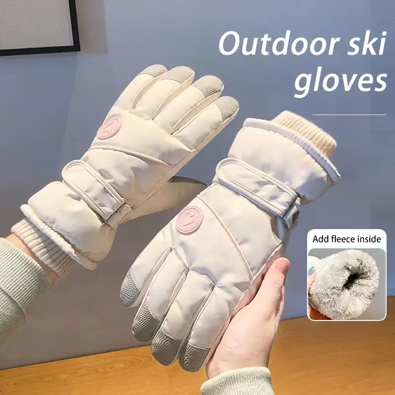 Warmest Breathable Ski Gloves for Cold Weather, Wind-Resistant Snow Gloves, Fits Men & Women, Ideal for Hiking, Running, Sports