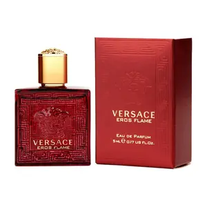 Versace Eros Flame Eau de Parfum Mini 0.17 oz Splash – Luxurious Fragrance for Men