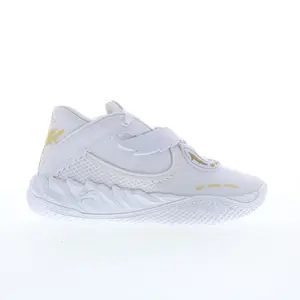 Puma MB.05 Mist 31279401 Mens White Mesh Athletic Baseball Shoes